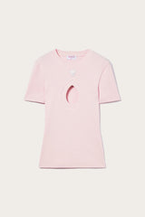 PUCCI Pucci P Ribbed-Knit T-Shirt | Women T-Shirts And Sweatshirts