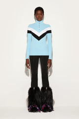 PUCCI Pucci X Fusalp | Stripe-Jacquard Zip Sweater | Women Knitwear