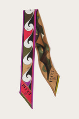 PUCCI Rombi-Print Silk-Twill Scarf | Women Silks