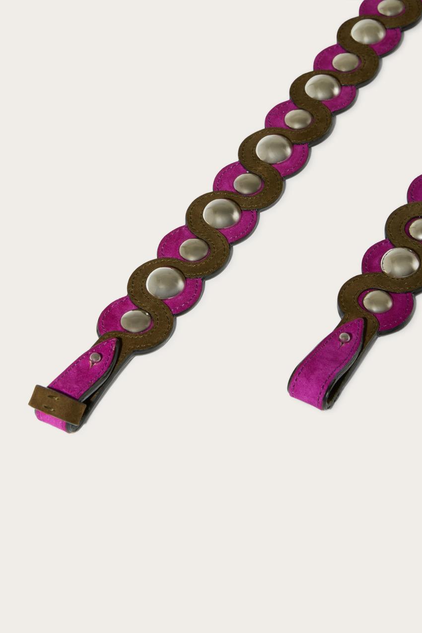 PUCCI Studded Suede Shoulder Strap | Women Bags