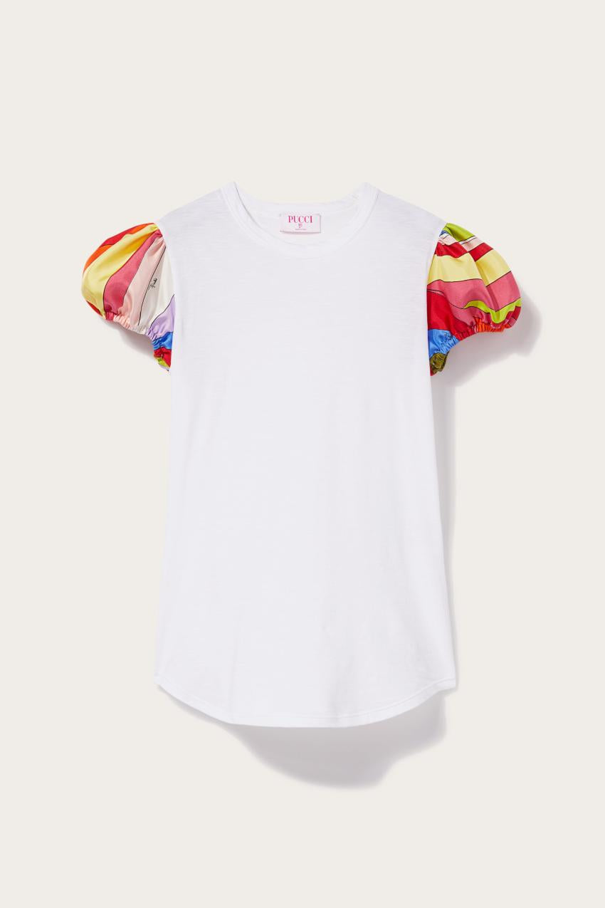PUCCI T-Shirt With Iride-Print Detail | Women T-Shirts And Sweatshirts
