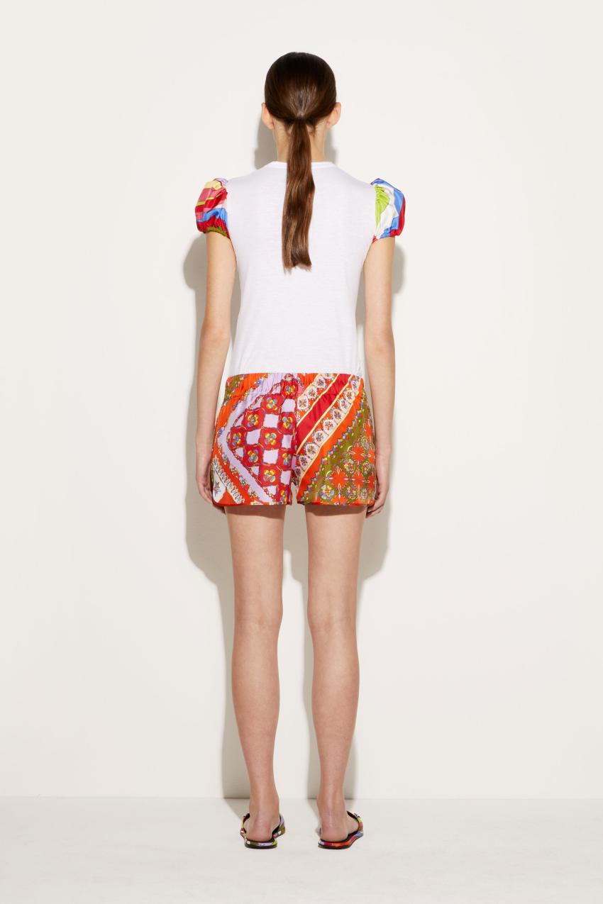 PUCCI T-Shirt With Iride-Print Detail | Women T-Shirts And Sweatshirts