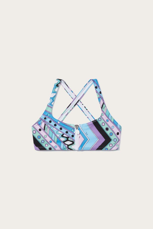 PUCCI Vivara-Print Bikini Top | Women Bikini