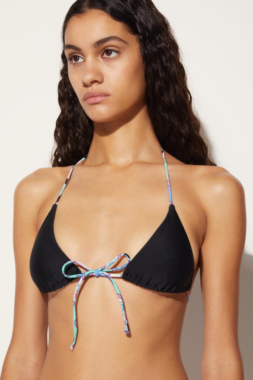 PUCCI Vivara-Print Bikini Top | Women Bikini