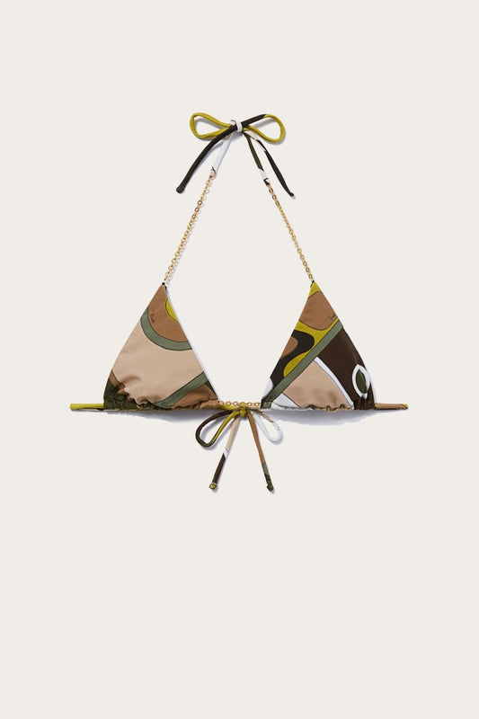 PUCCI Vivara-Print Bikini Top | Women Bikini