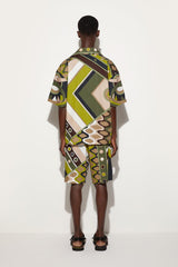 PUCCI Vivara-Print Cotton Bowling Shirt | Men Ready To Wear