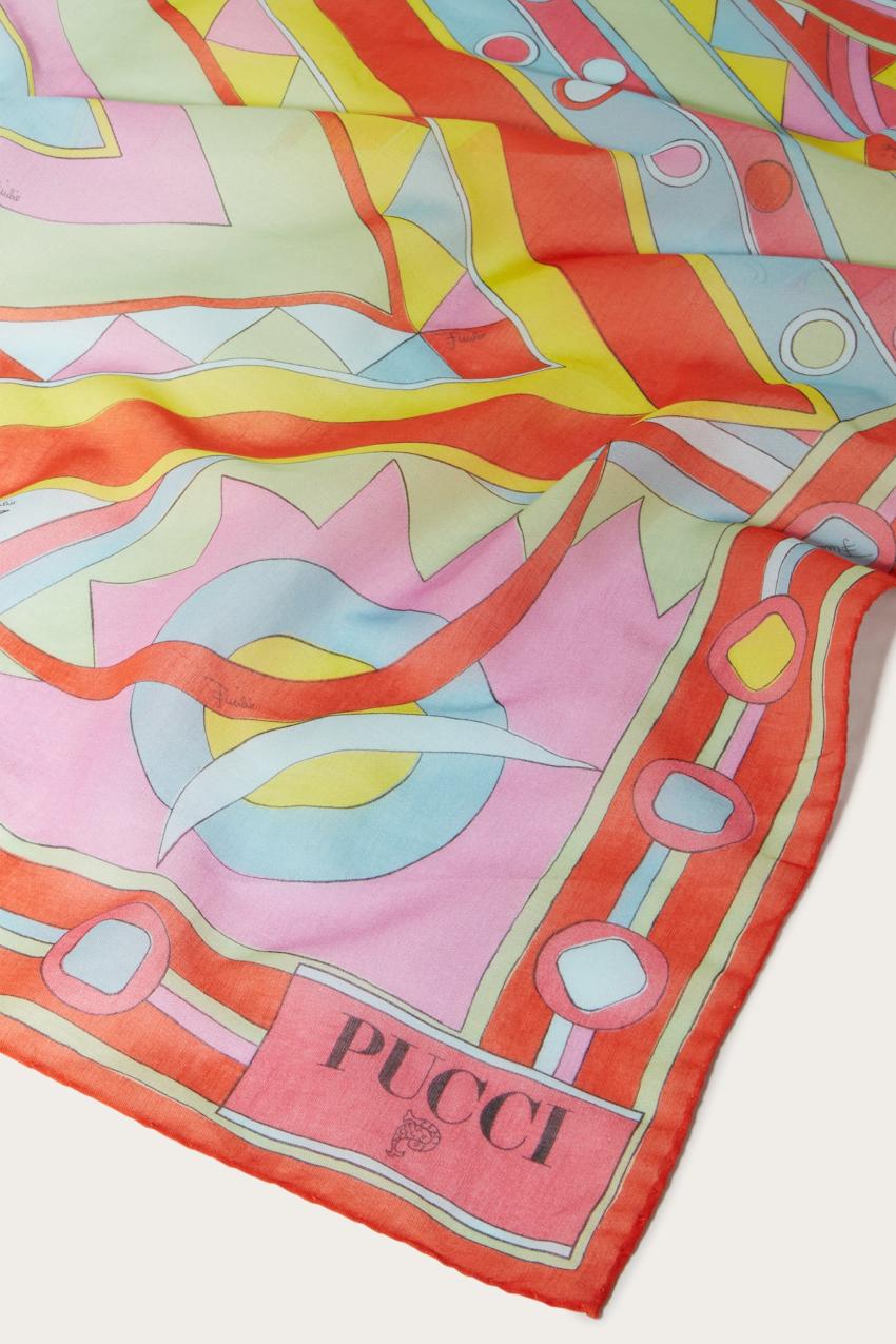 PUCCI Vivara-Print Cotton Sarong | Women Sarong