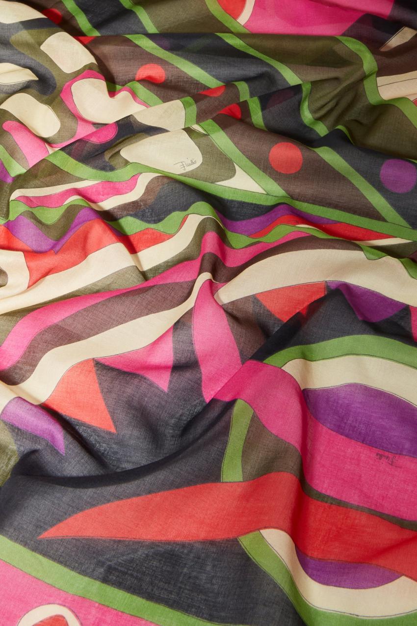 PUCCI Vivara-Print Cotton Sarong | Women Sarong