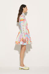 PUCCI Vivara-Print Cotton Shirt | Women Tops And Shirts