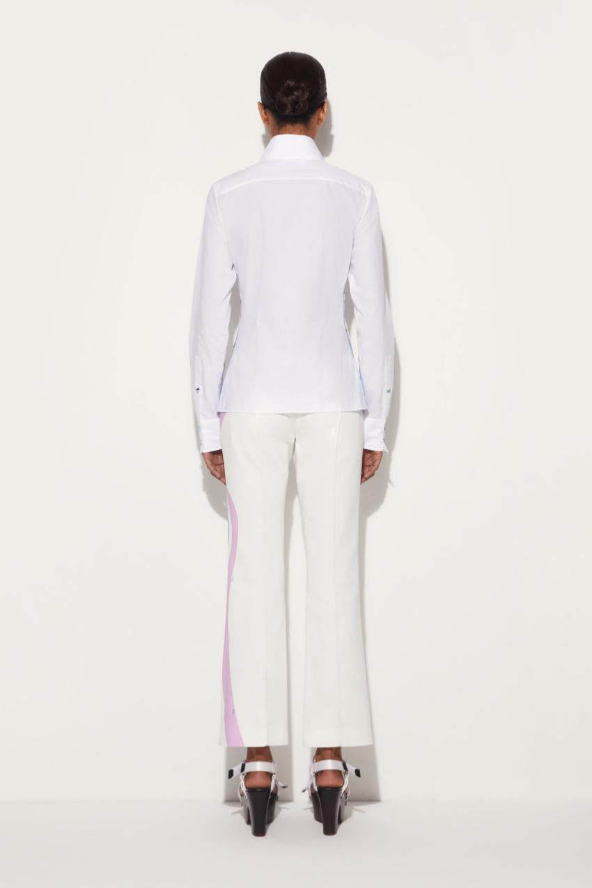 PUCCI Vivara-Print Cotton Shirt | Women Tops And Shirts