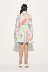 PUCCI Vivara-Print Cotton Shirt | Women Tops And Shirts