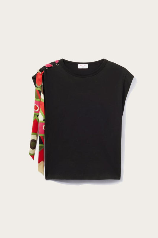 PUCCI Vivara-Print Cotton T-Shirt | Women T-Shirts And Sweatshirts