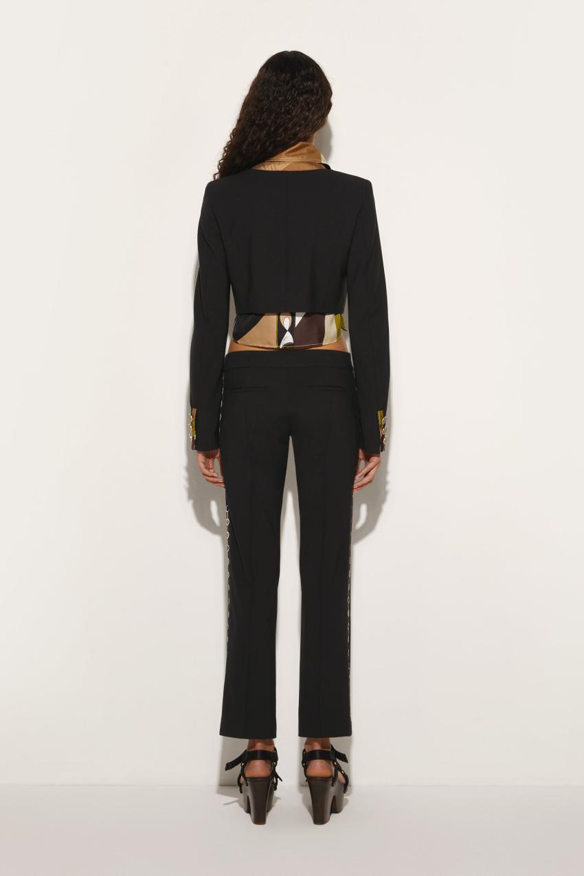 PUCCI Vivara-Print Cropped Jacket | Women Jackets