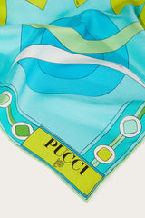 PUCCI Vivara-Print Large Silk-Twill Carré | Women Silks