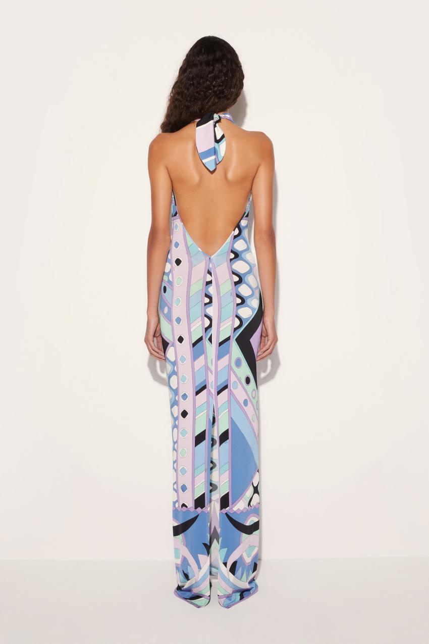 PUCCI Vivara-Print Long Dress | Women Dresses