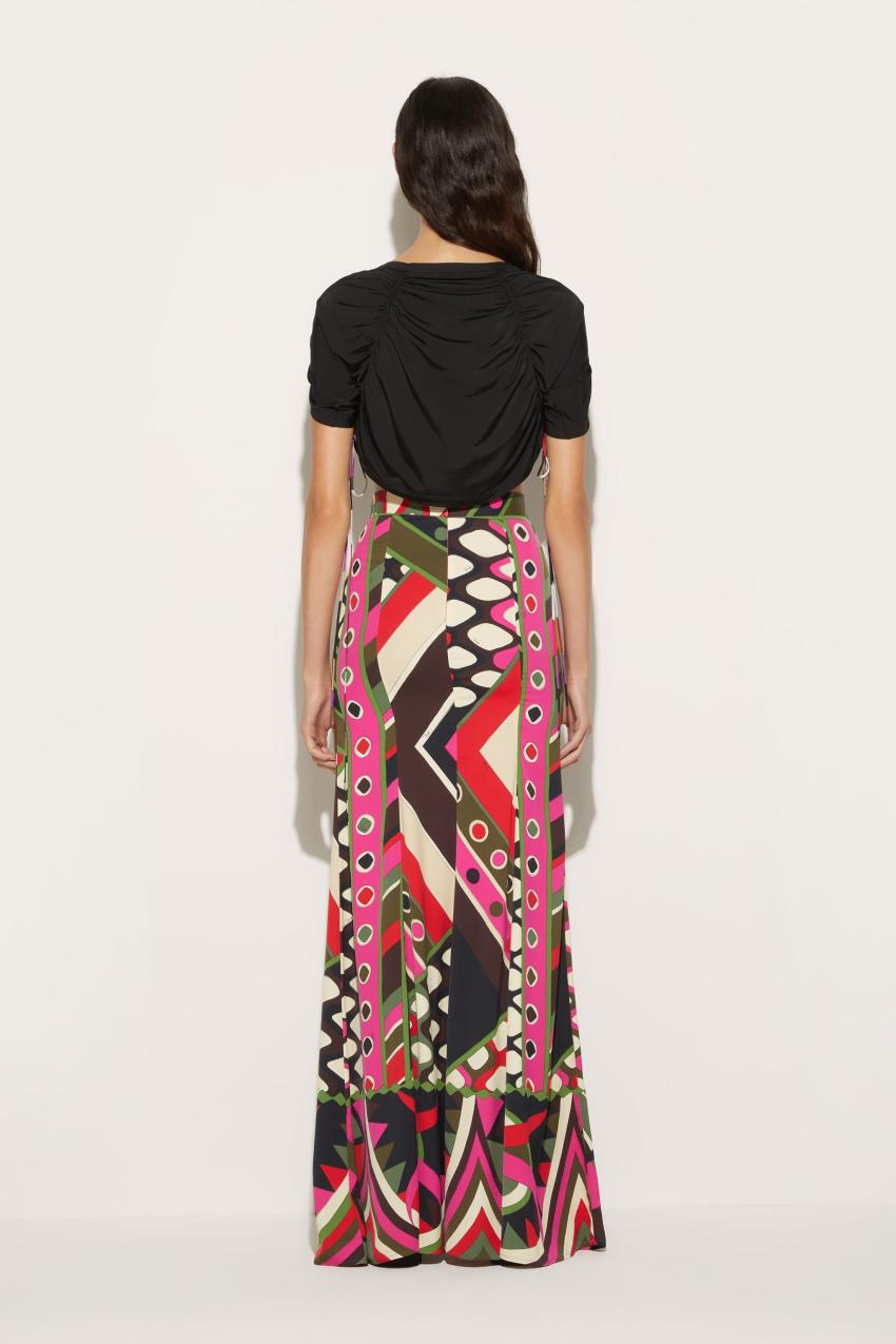 PUCCI Vivara-Print Long Skirt | Women Skirts