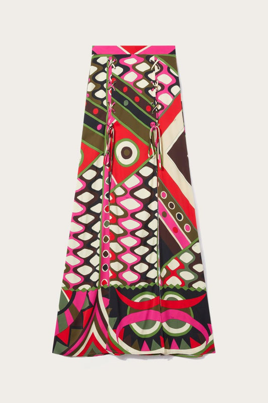 PUCCI Vivara-Print Long Skirt | Women Skirts