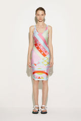 PUCCI Vivara-Print Midi Dress | Women Dresses