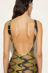 PUCCI Vivara-Print Midi Dress | Women Dresses