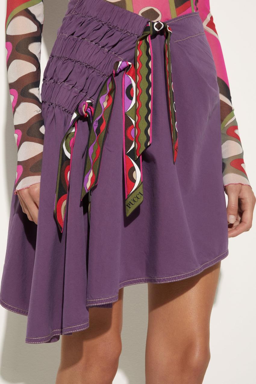PUCCI Vivara-Print Mini Skirt | Women Skirts
