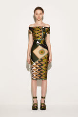 PUCCI Vivara-Print Pencil Skirt | Women Skirts