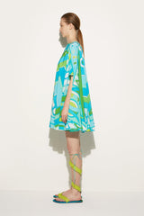 PUCCI Vivara-Print Silk Kaftan | Women Kaftans