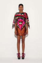 PUCCI Vivara-Print Silk Top | Women Tops And Shirts