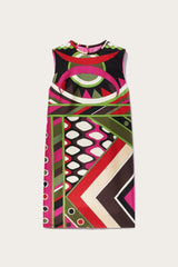 PUCCI Vivara-Print Silk-Twill Dress | Women Dresses