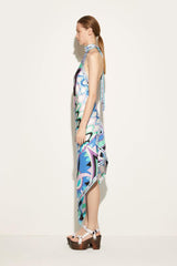 PUCCI Vivara-Print Silk-Twill Dress | Women Dresses