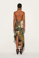 PUCCI Vivara-Print Silk-Twill Dress | Women Dresses