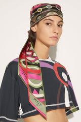 PUCCI Vivara-Print Silk-Twill Scarf | Women Silks