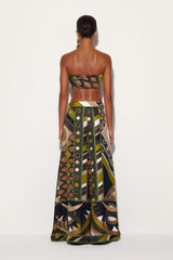 PUCCI Vivara-Print Silk-Twill Trousers | Women Pants And Shorts