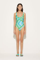 PUCCI Vivara-Print Swimsuit | Women Swimsuits