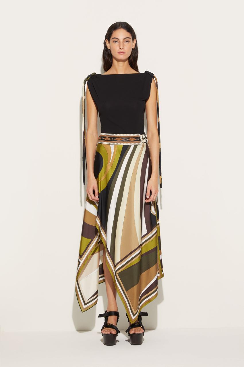 PUCCI Vivara-Print Top | Women Tops And Shirts