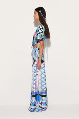 PUCCI Vivara-Print Top | Women Tops And Shirts