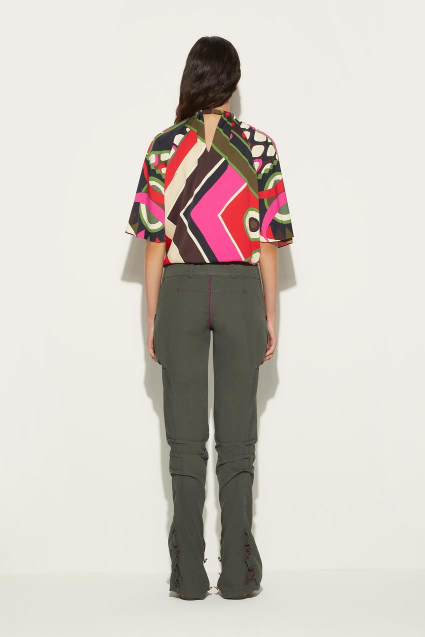 PUCCI Vivara-Print Top | Women Tops And Shirts