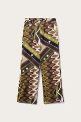 PUCCI Vivara-Print Wide-Leg Trousers | Women Pants And Shorts