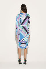 PUCCI Vivara-Print Wrap Dress | Women Dresses