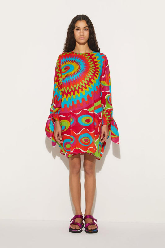 PUCCI Bersaglio-Print Cotton Kaftan | Women Kaftans