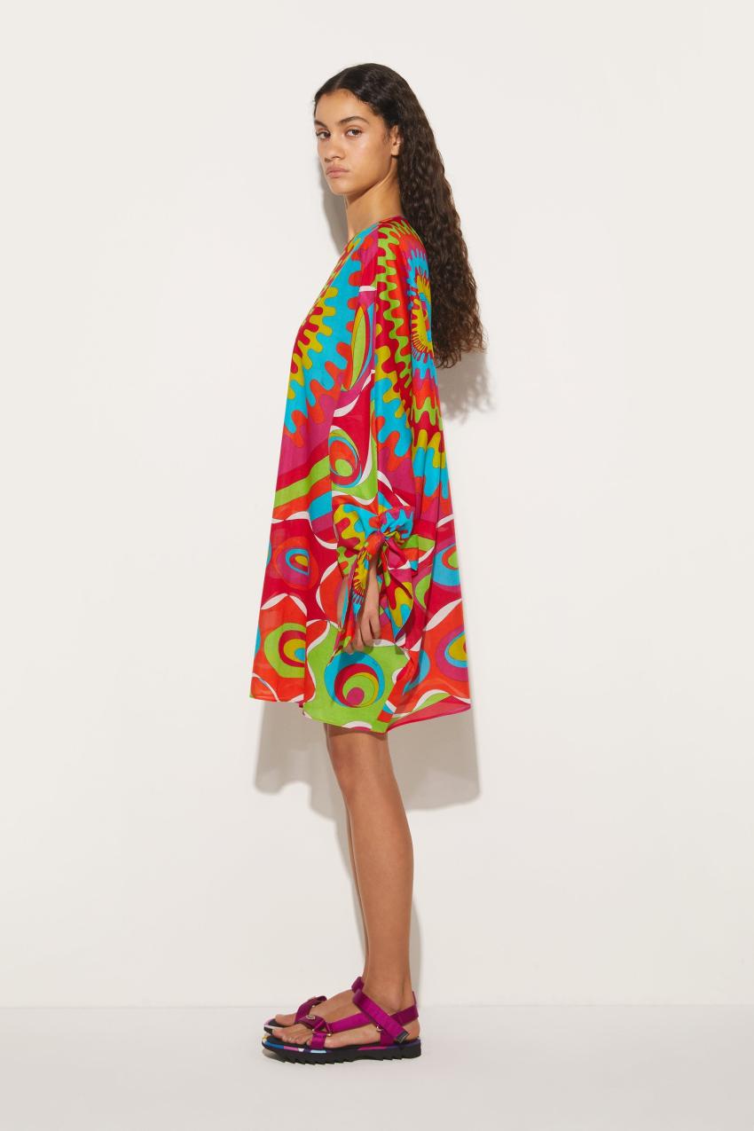 PUCCI Bersaglio-Print Cotton Kaftan | Women Kaftans
