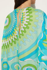 PUCCI Bersaglio-Print Cotton Kaftan | Women Kaftans