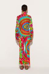 PUCCI Bersaglio-Print Cotton Shirt | Women Tops And Shirts