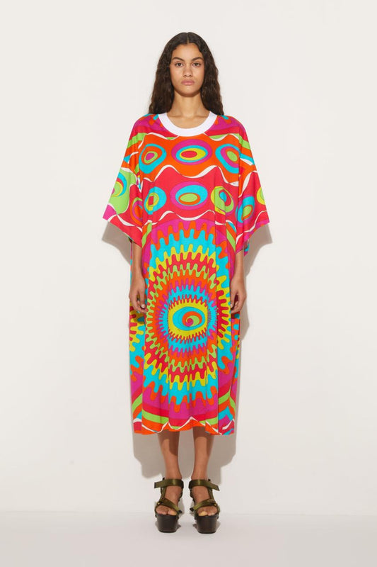 PUCCI Bersaglio-Print Cotton T-Shirt Dress | Women Dresses