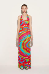 PUCCI Bersaglio-Print Long Dress | Women Dresses
