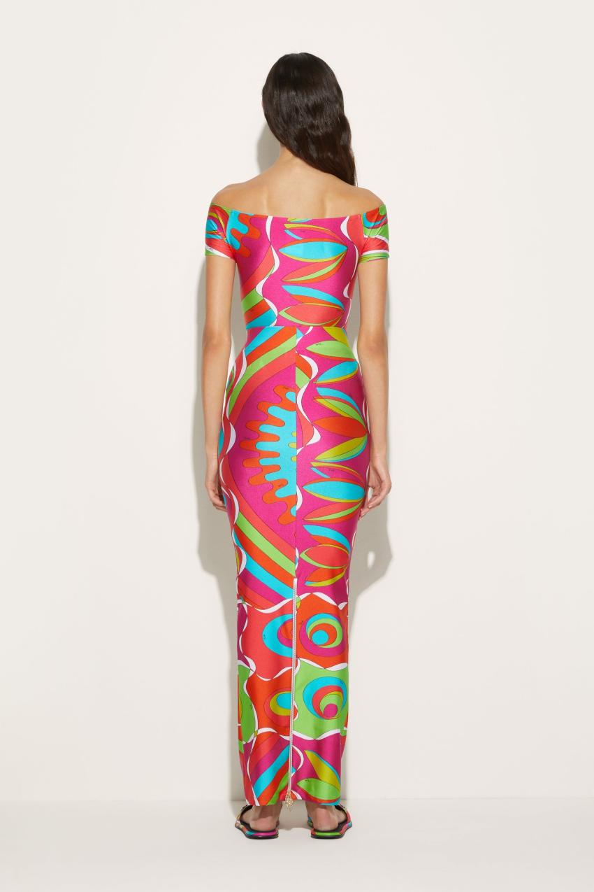 PUCCI Bersaglio-Print Long Skirt | Women Skirts