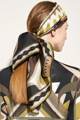 PUCCI Bersaglio-Print Silk-Twill Scarf | Women Silks