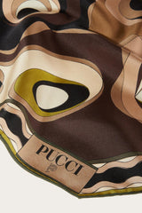 PUCCI Bersaglio-Print Silk-Twill Scarf | Women Silks