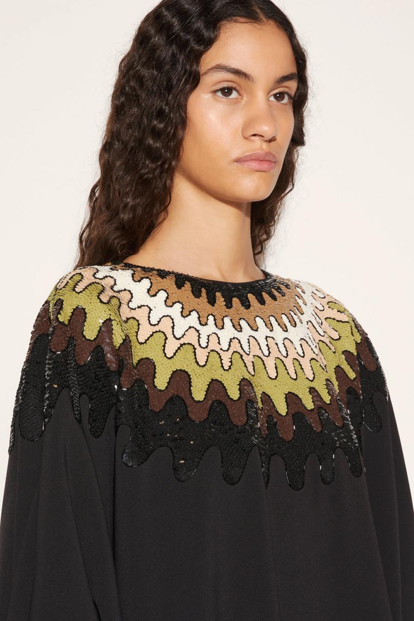 PUCCI Bersaglio Sequinned Kaftan | Women Kaftans