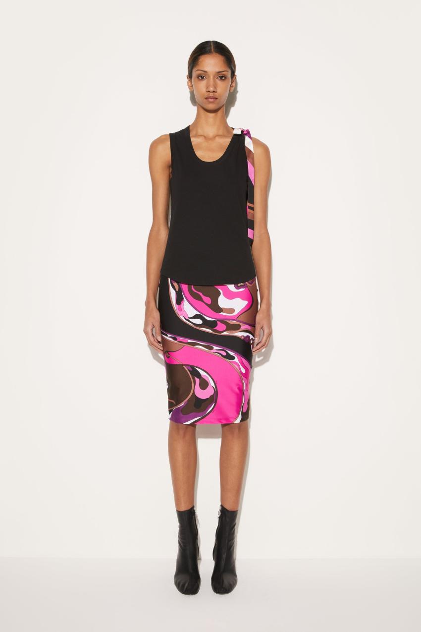 PUCCI Bow-Embellished Cotton Top | Women Tops And Shirts