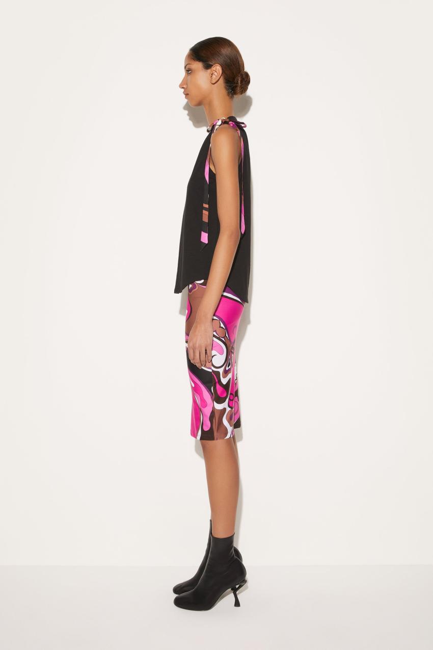 PUCCI Bow-Embellished Cotton Top | Women Tops And Shirts